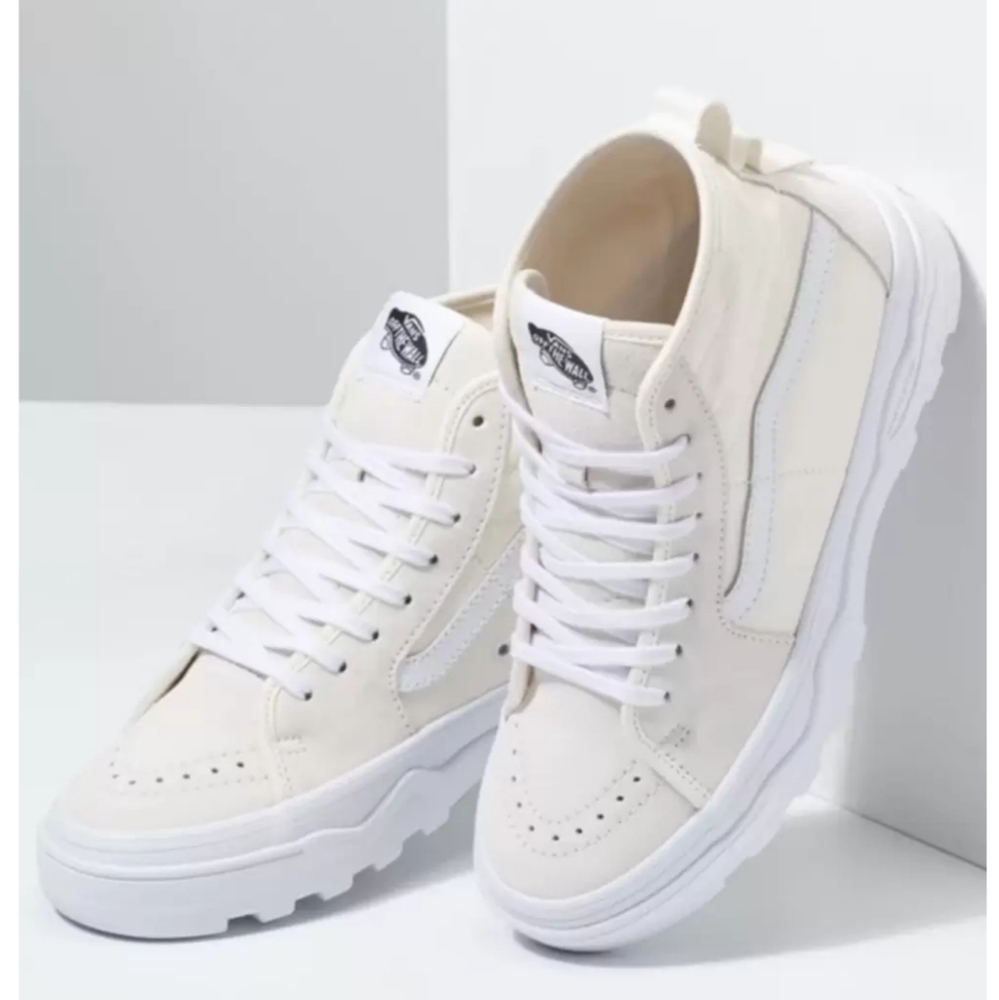 Vans Sentry Sk8-Hi Cream Suede
